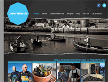 Tablet Screenshot of conwymussels.com